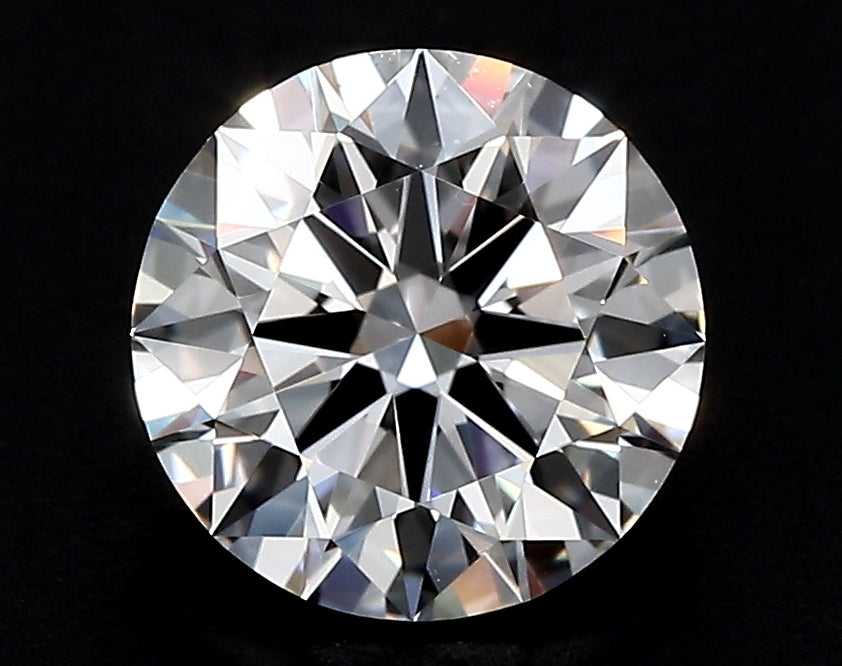 1.9 Carat Round Lab Diamond with  Cut Diamond in 14KT  view 1
