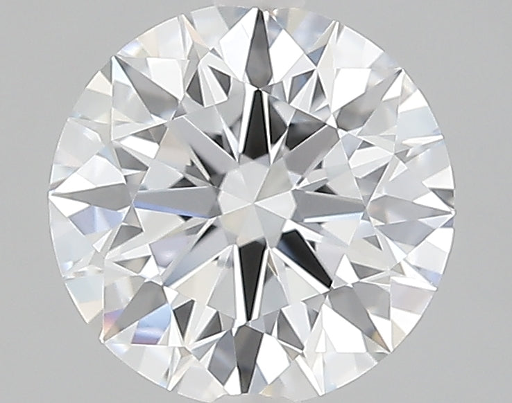 2.26 Carat Round Lab Diamond with  Cut Diamond in 14KT  view 1
