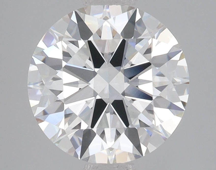 2.72 Carat Round Lab Diamond with  Cut Diamond in 14KT  view 1
