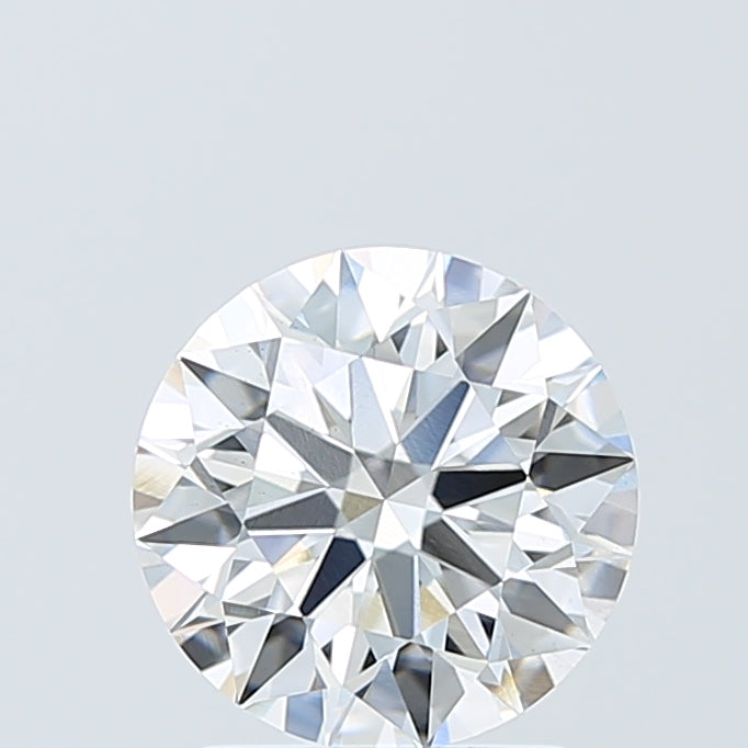 2.07 Carat Round Lab Diamond with  Cut Diamond in 14KT  view 1
