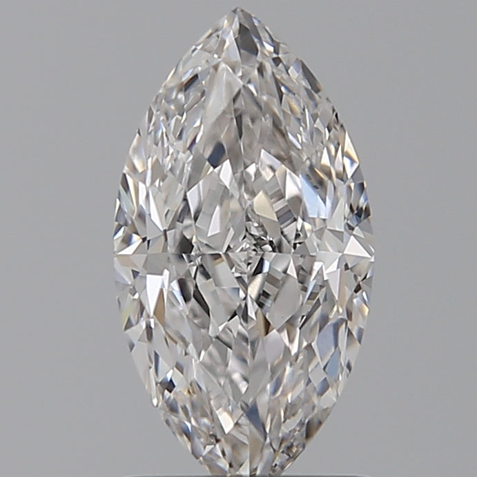 1.5 Carat Marquise Lab Diamond with  Cut Diamond in 14KT  view 1

