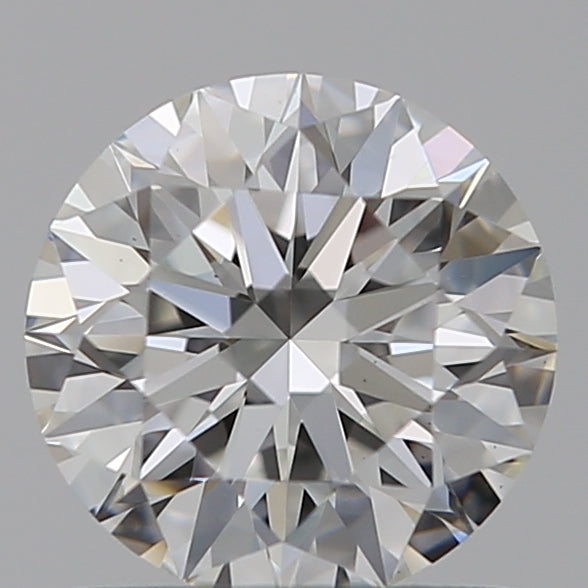 0.92 Carat Round Lab Diamond with  Cut Diamond in 14KT  view 1
