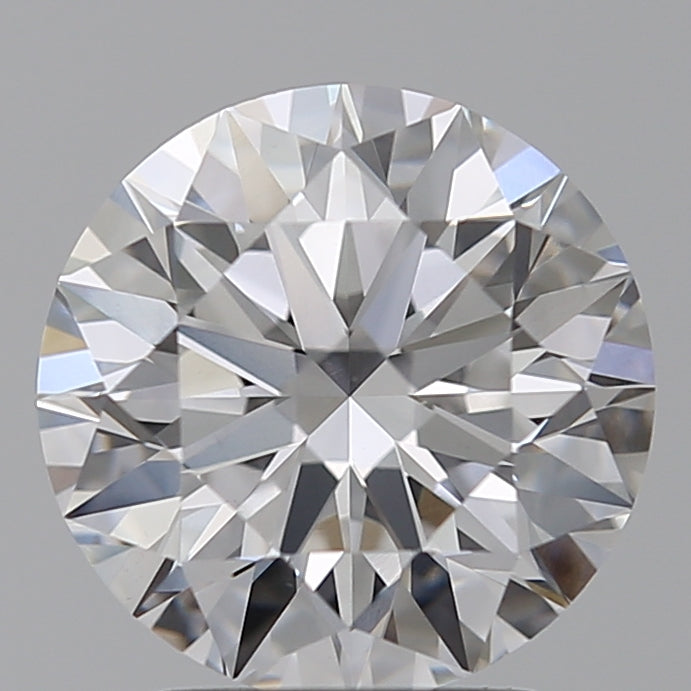 2.53 Carat Round Lab Diamond with  Cut Diamond in 14KT  view 1
