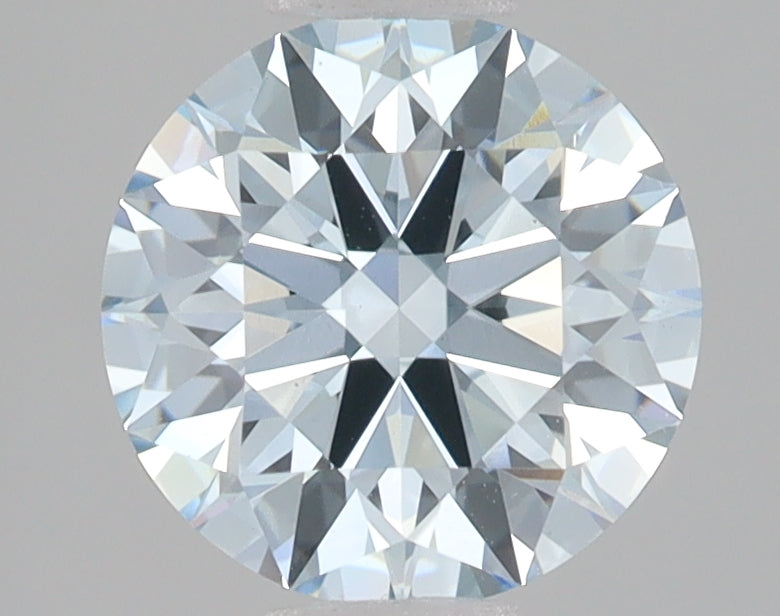2.09 Carat Round Lab Diamond with  Cut Diamond in 14KT  view 1
