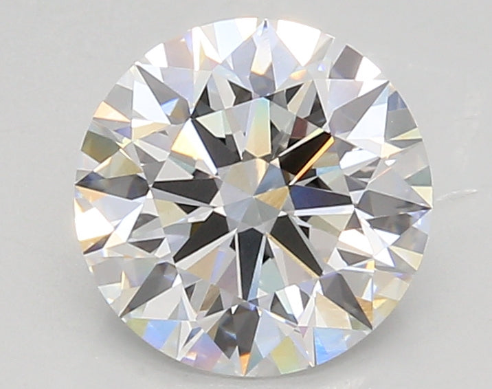 2.01 Carat Round Lab Diamond with  Cut Diamond in 14KT  view 1
