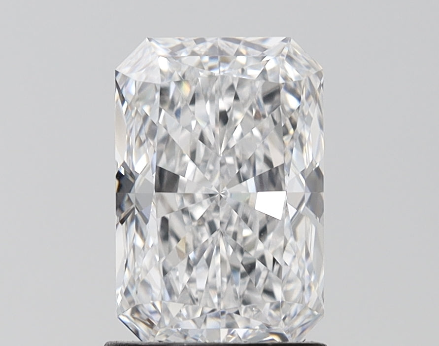 2.03 Carat Radiant Lab Diamond with  Cut Diamond in 14KT  view 1
