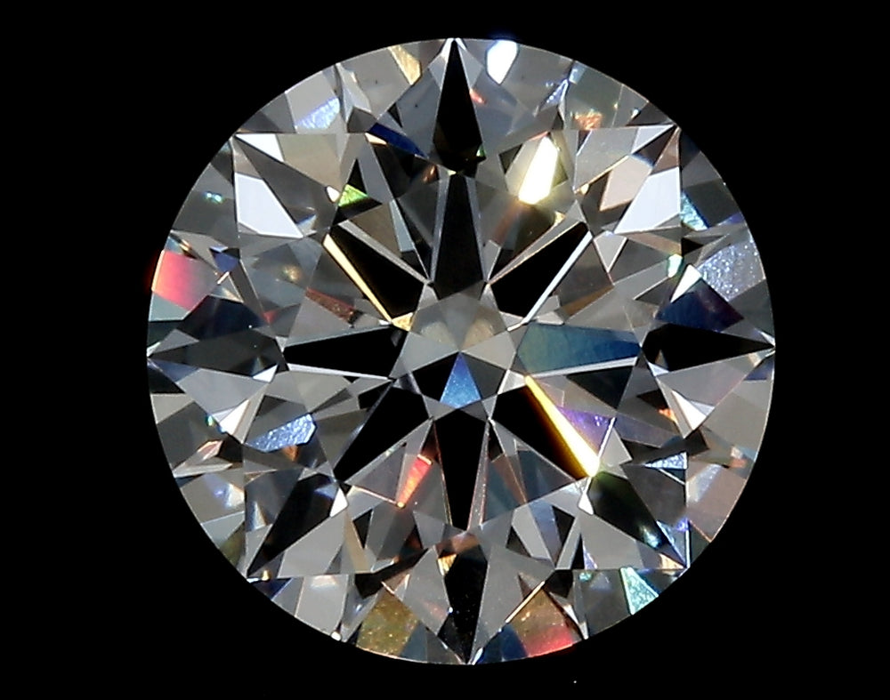 2.29 Carat Round Lab Diamond with  Cut Diamond in 14KT  view 1
