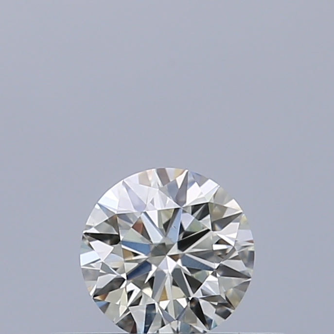0.3 Carat Round Natural Diamond with  Cut Diamond in 14KT  view 1
