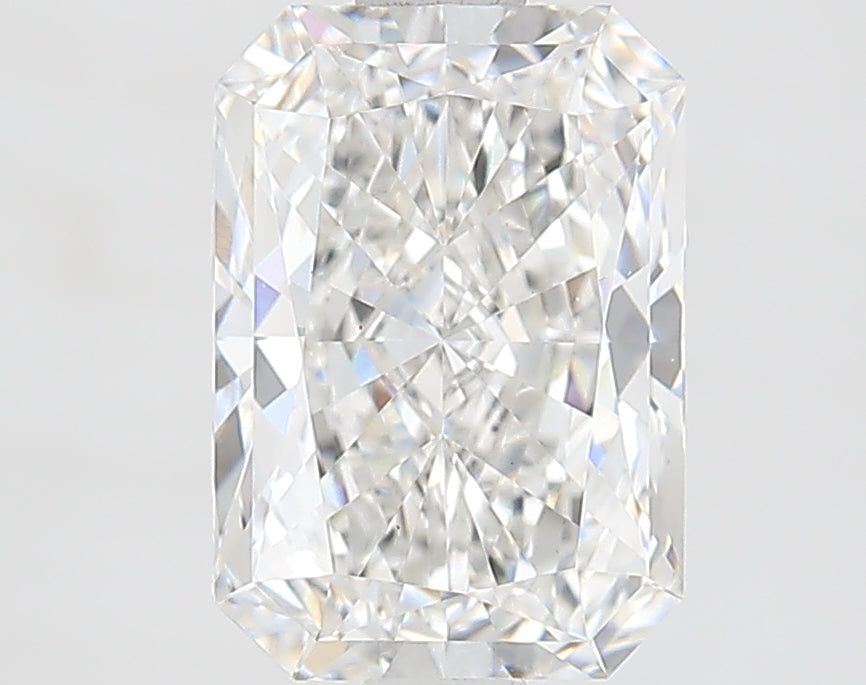 1.84 Carat Radiant Lab Diamond with  Cut Diamond in 14KT  view 1
