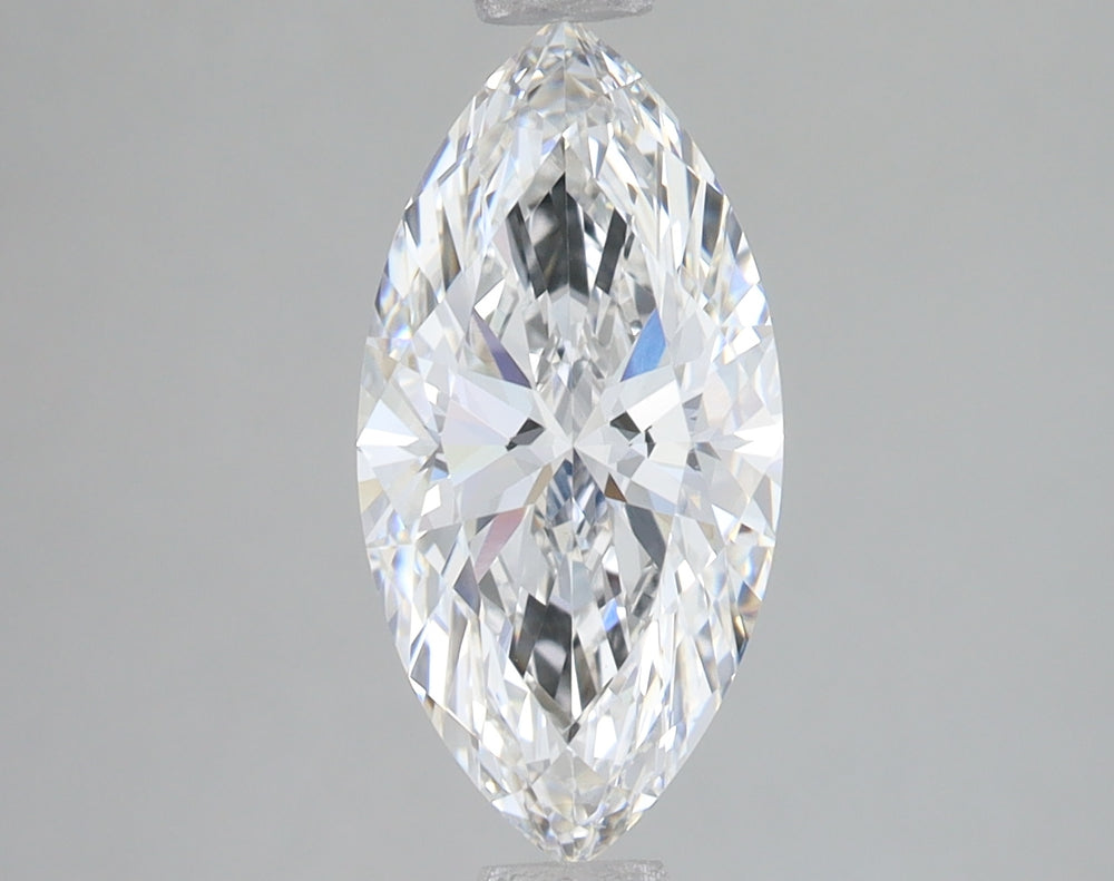 2.08 Carat Marquise Lab Diamond with  Cut Diamond in 14KT  view 1
