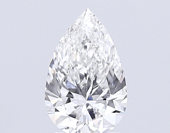 2.0 Carat Pear Lab Diamond with  Cut Diamond in 14KT  view 1
