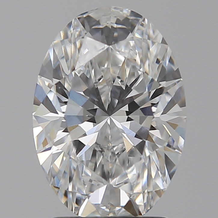 2.08 Carat Oval Lab Diamond with  Cut Diamond in 14KT  view 1
