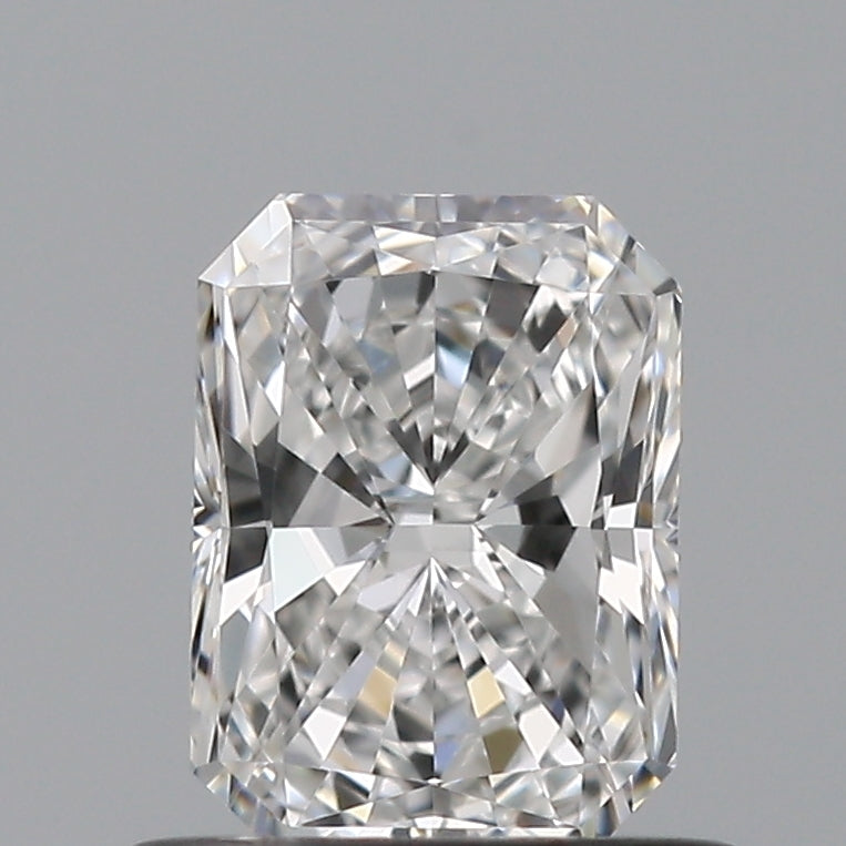 0.61 Carat Radiant Natural Diamond with  Cut Diamond in 14KT  view 1
