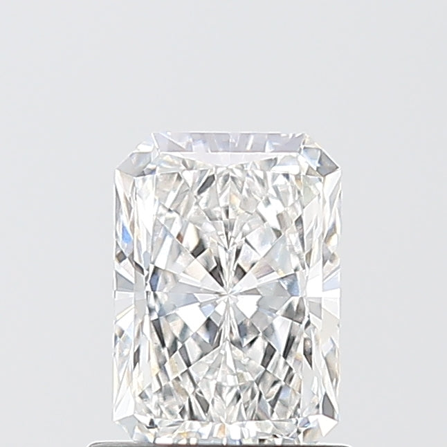 1.04 Carat Radiant Lab Diamond with  Cut Diamond in 14KT  view 1
