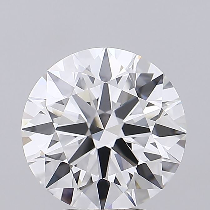 0.5 Carat Round Lab Diamond with  Cut Diamond in 14KT  view 1
