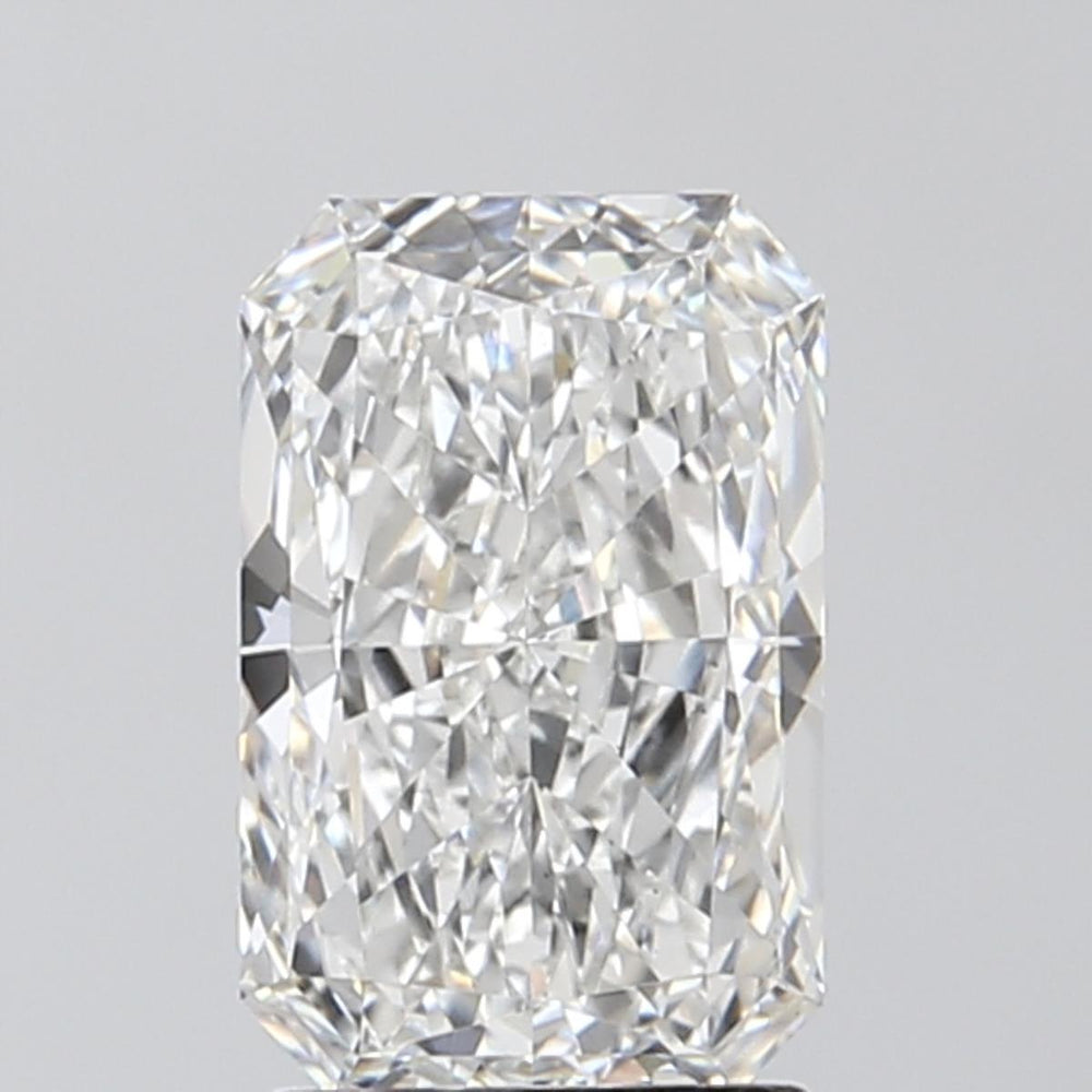 1.88 Carat Radiant Lab Diamond with  Cut Diamond in 14KT  view 1
