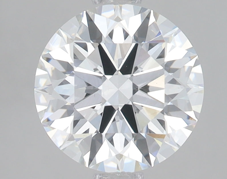2.05 Carat Round Lab Diamond with  Cut Diamond in 14KT  view 1
