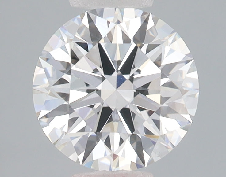 1.55 Carat Round Lab Diamond with  Cut Diamond in 14KT  view 1
