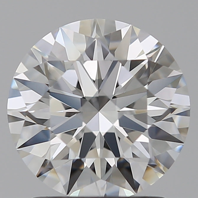 1.57 Carat Round Lab Diamond with  Cut Diamond in 14KT  view 1

