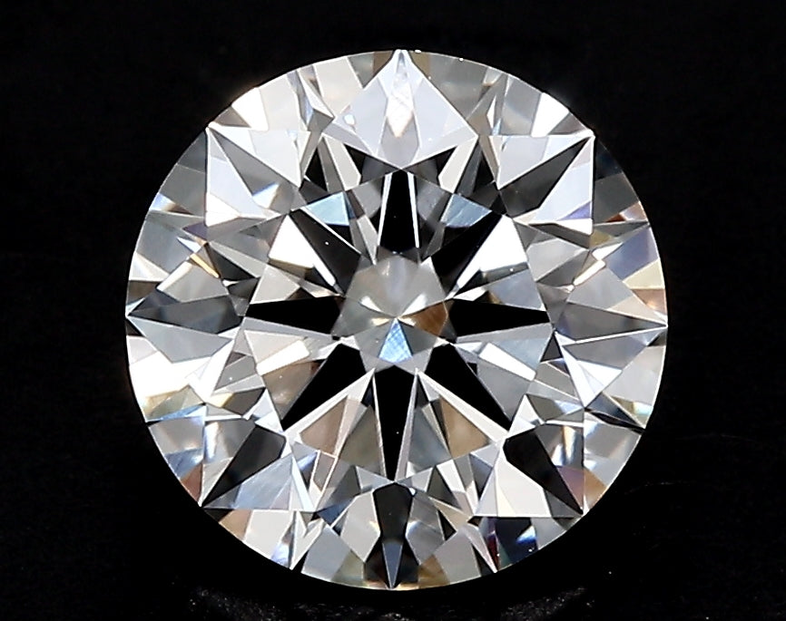 7.08 Carat Round Lab Diamond with  Cut Diamond in 14KT  view 1
