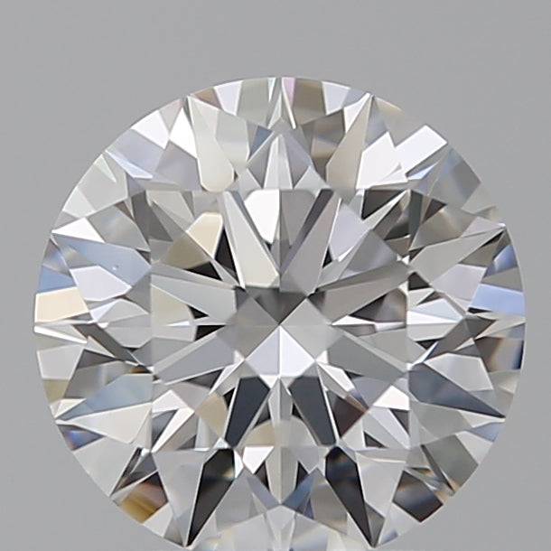 1.4 Carat Round Lab Diamond with  Cut Diamond in 14KT  view 1
