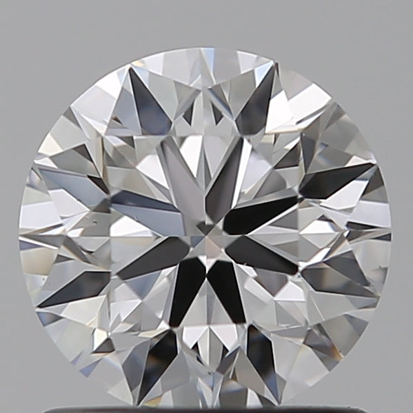 1.0 Carat Round Lab Diamond with  Cut Diamond in 14KT  view 1
