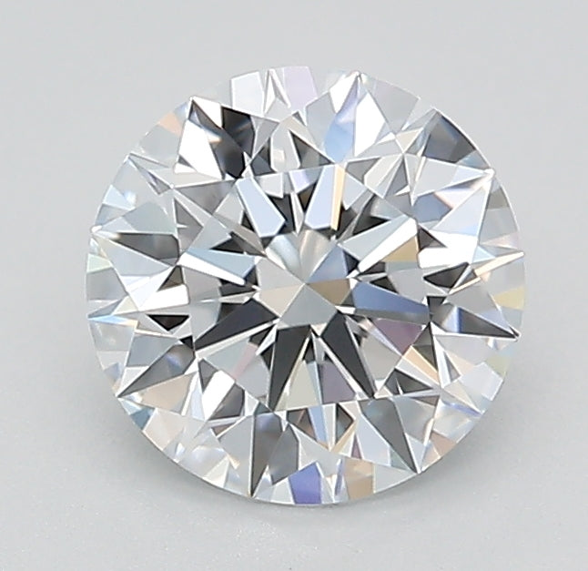 1.17 Carat Round Lab Diamond with  Cut Diamond in 14KT  view 1
