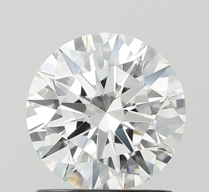 1.17 Carat Round Lab Diamond with  Cut Diamond in 14KT  view 1
