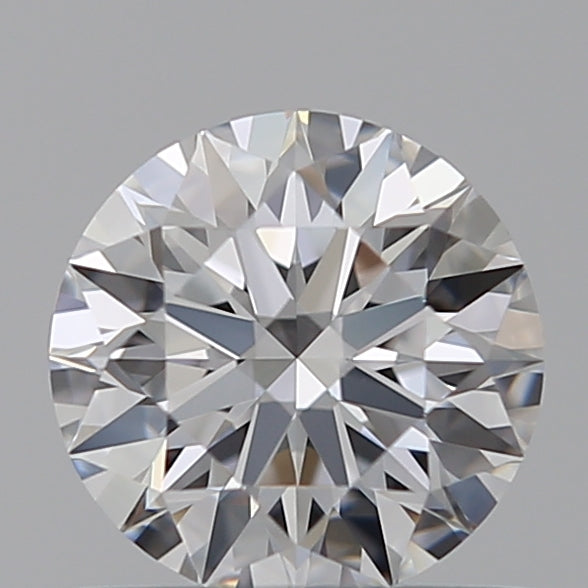 0.7 Carat Round Lab Diamond with  Cut Diamond in 14KT  view 1
