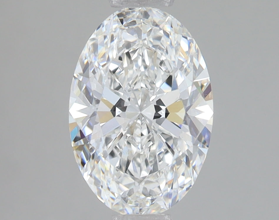 1.77 Carat Oval Lab Diamond with  Cut Diamond in 14KT  view 1

