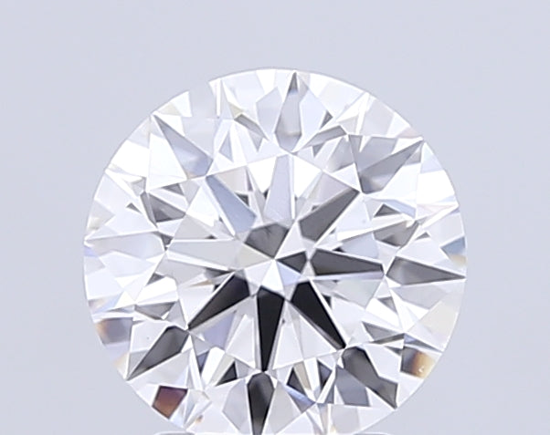 3.1 Carat Round Lab Diamond with  Cut Diamond in 14KT  view 1
