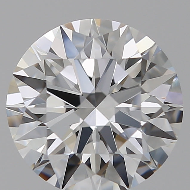 1.29 Carat Round Lab Diamond with  Cut Diamond in 14KT  view 1
