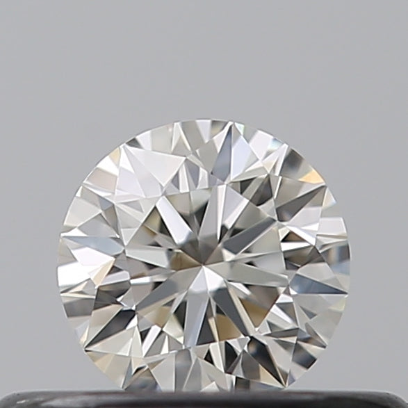 0.25 Carat Round Natural Diamond with  Cut Diamond in 14KT  view 1
