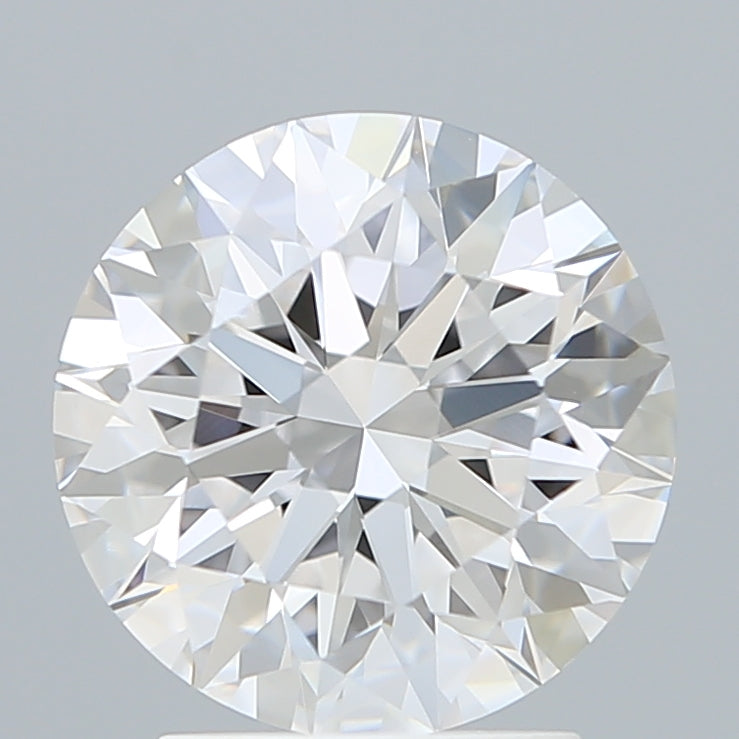 2.62 Carat Round Lab Diamond with  Cut Diamond in 14KT  view 1
