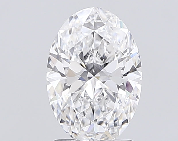 2.02 Carat Oval Lab Diamond with  Cut Diamond in 14KT  view 1
