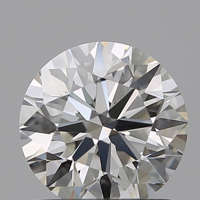 1.0 Carat Round Natural Diamond with  Cut Diamond in 14KT  view 1
