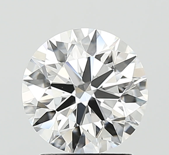 1.55 Carat Round Lab Diamond with  Cut Diamond in 14KT  view 1
