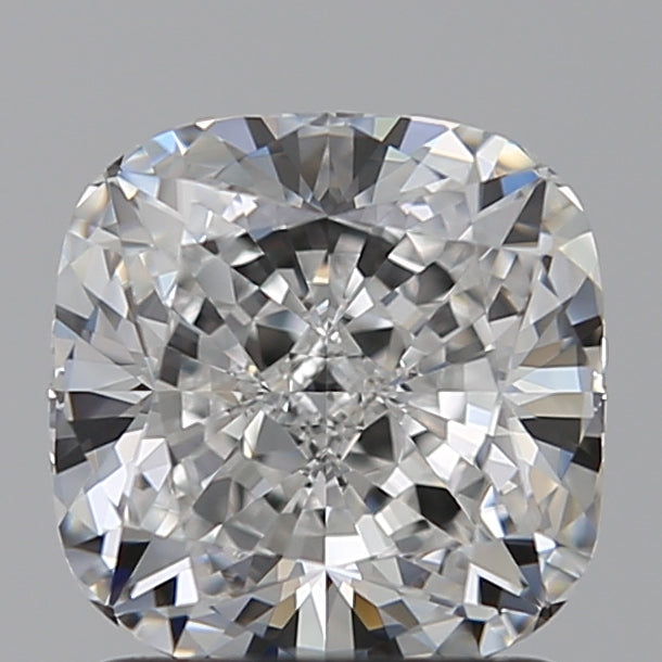 1.59 Carat Cushion Lab Diamond with  Cut Diamond in 14KT  view 1
