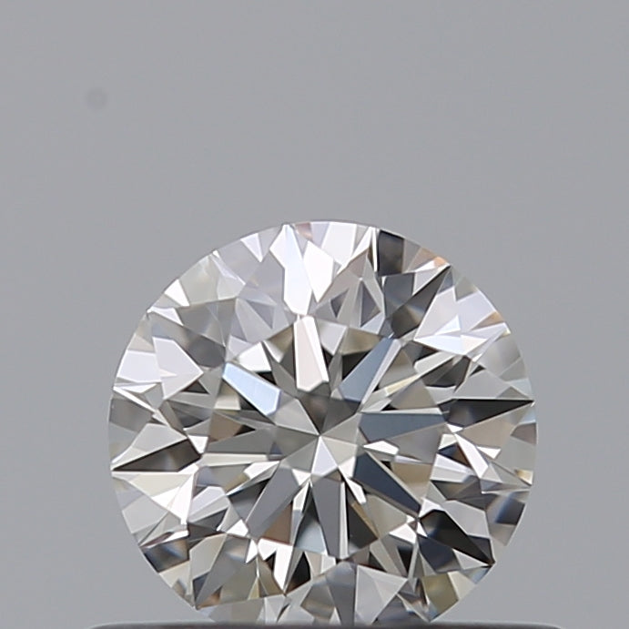 0.43 Carat Round Natural Diamond with  Cut Diamond in 14KT  view 1
