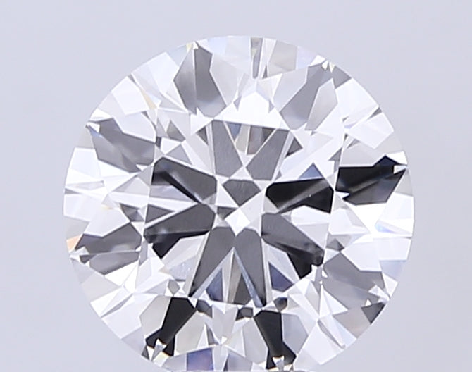 7.02 Carat Round Lab Diamond with  Cut Diamond in 14KT  view 1
