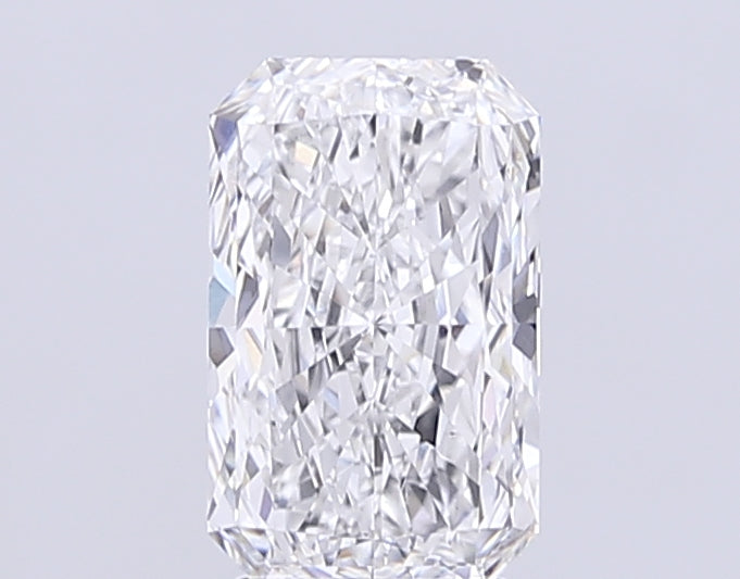 3.01 Carat Radiant Lab Diamond with  Cut Diamond in 14KT  view 1
