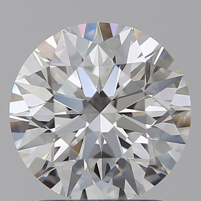 1.75 Carat Round Lab Diamond with  Cut Diamond in 14KT  view 1
