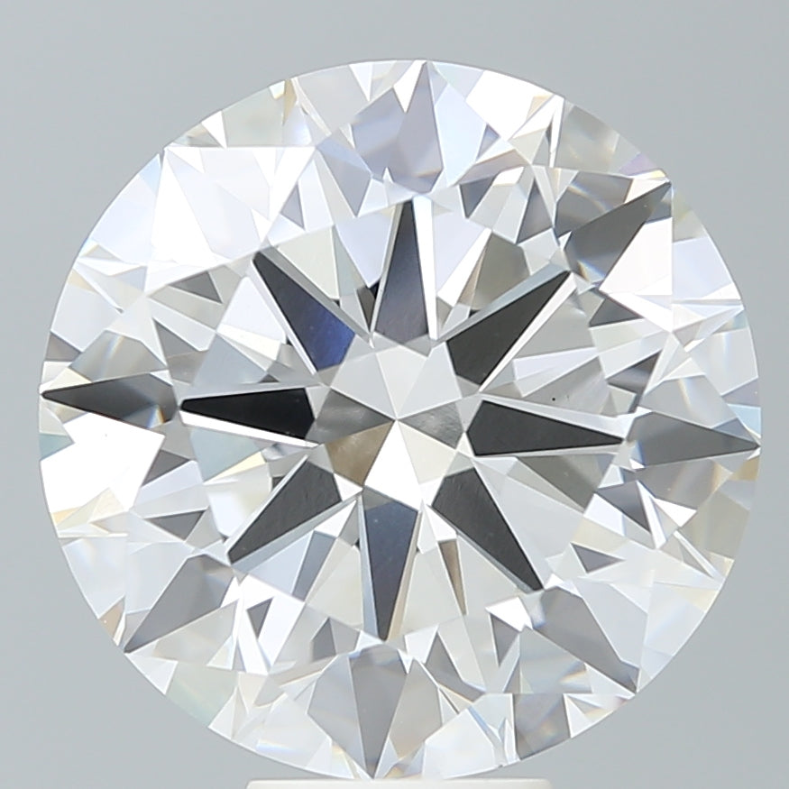 11.03 Carat Round Lab Diamond with  Cut Diamond in 14KT  view 1
