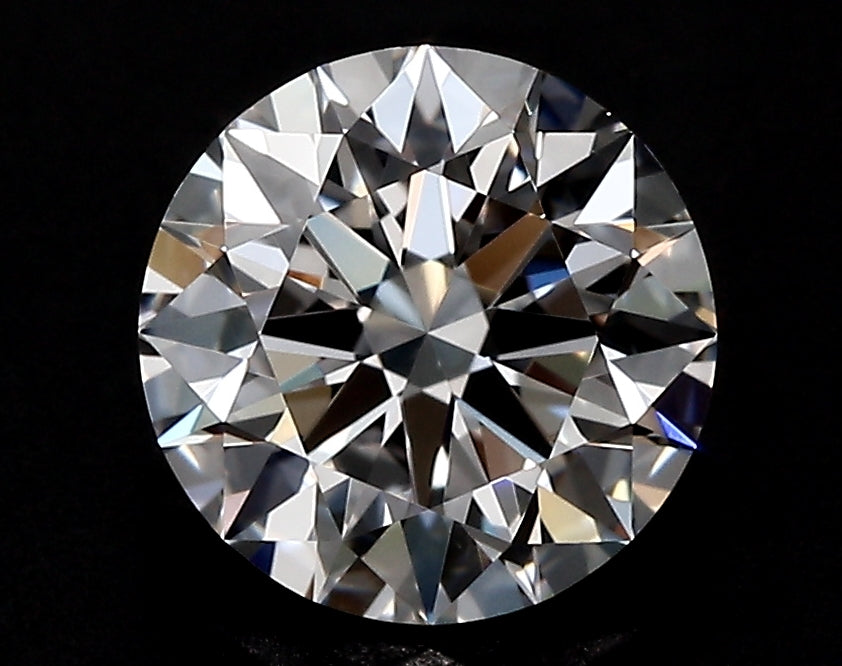2.01 Carat Round Lab Diamond with  Cut Diamond in 14KT  view 1
