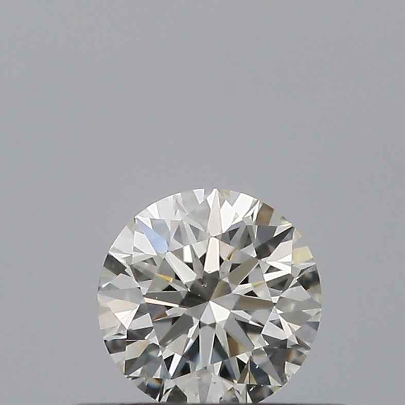 0.3 Carat Round Natural Diamond with  Cut Diamond in 14KT  view 1
