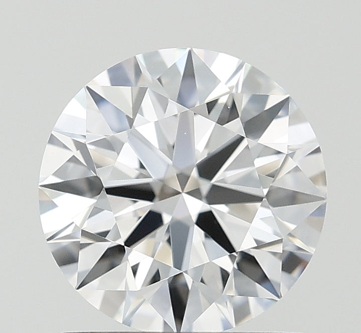 1.22 Carat Round Lab Diamond with  Cut Diamond in 14KT  view 1
