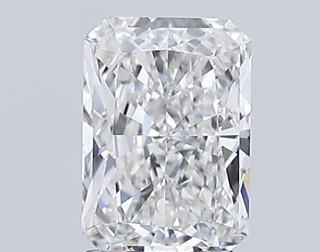 2.58 Carat Radiant Lab Diamond with  Cut Diamond in 14KT  view 1
