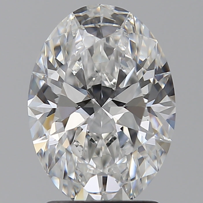 2.05 Carat Oval Lab Diamond with  Cut Diamond in 14KT  view 1
