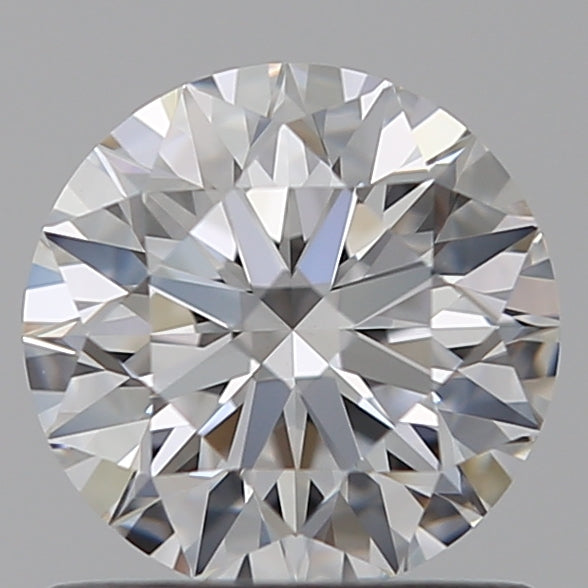 0.91 Carat Round Lab Diamond with  Cut Diamond in 14KT  view 1

