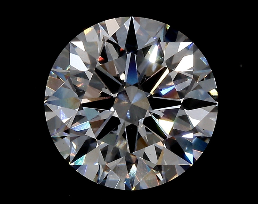 1.51 Carat Round Lab Diamond with  Cut Diamond in 14KT  view 1
